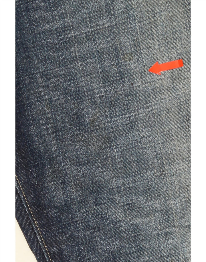 Calvin Klein Mens Straight Jeans W34 L28 Blue