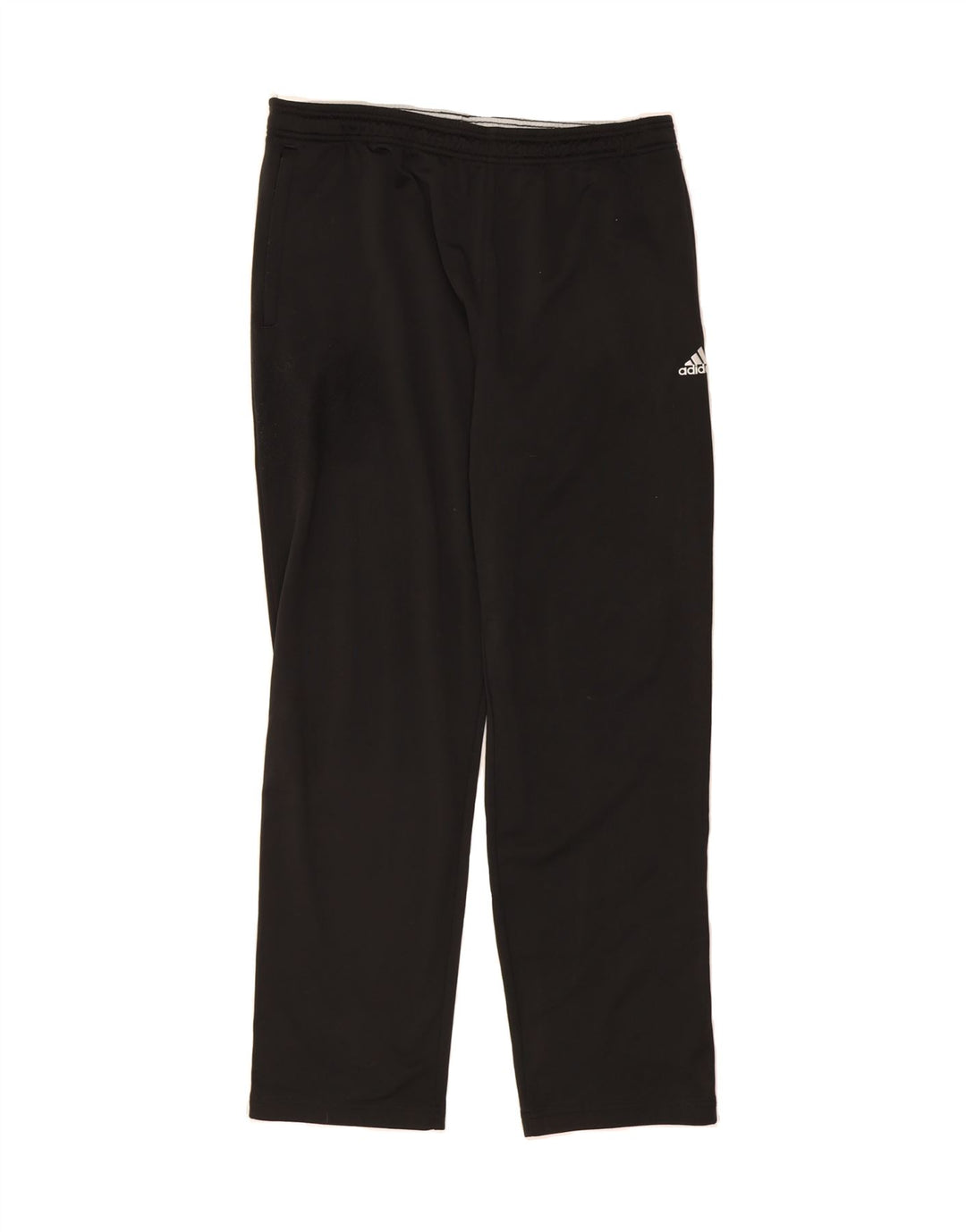 ADIDAS Mens Tracksuit Trousers Large  Black Polyester Vintage Adidas and Second-Hand Adidas from Messina Hembry 