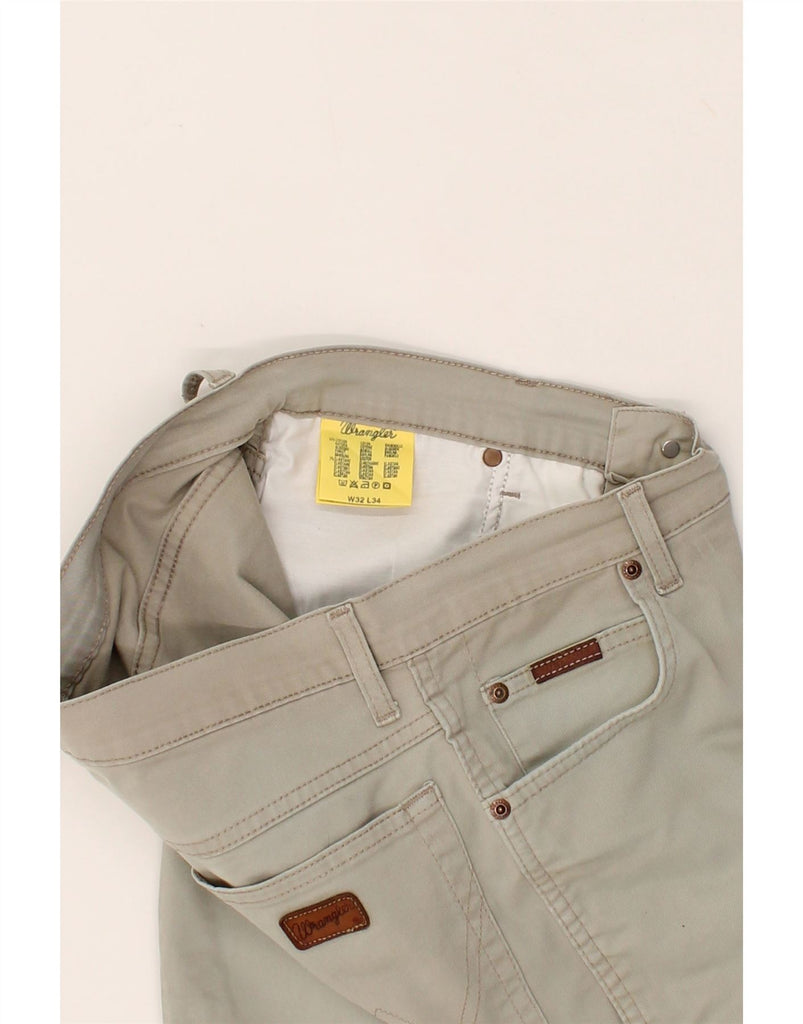 WRANGLER Mens Straight Jeans  W32 L27 Grey Cotton Vintage Wrangler and Second-Hand Wrangler from Messina Hembry 