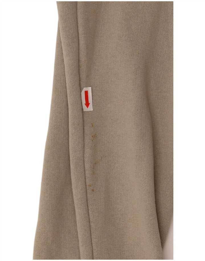 PUMA Mens Graphic Hoodie Jumper Large Grey Cotton