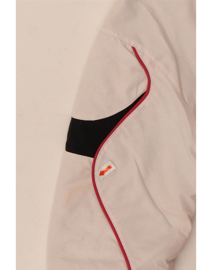 COLMAR Girls Hooded Ski Jacket 11-12 Years White Colourblock