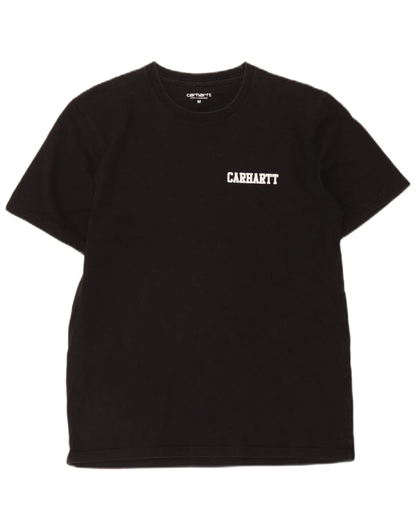 Carhartt Mens Regular T-Shirt Top Medium Black Cotton