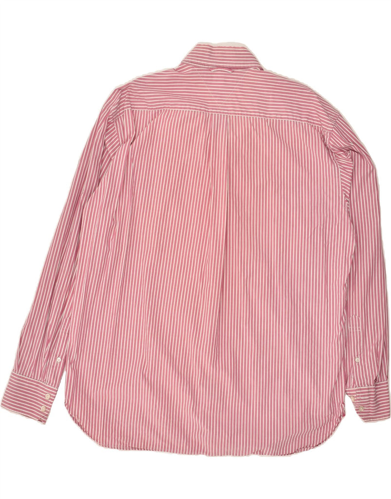 TOMMY HILFIGER Mens Shirt XL Pink Striped Cotton | Vintage Tommy Hilfiger | Thrift | Second-Hand Tommy Hilfiger | Used Clothing | Messina Hembry 