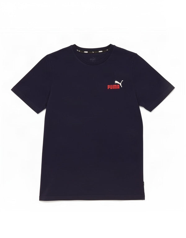 Puma Mens T-Shirt Top Small Navy Blue