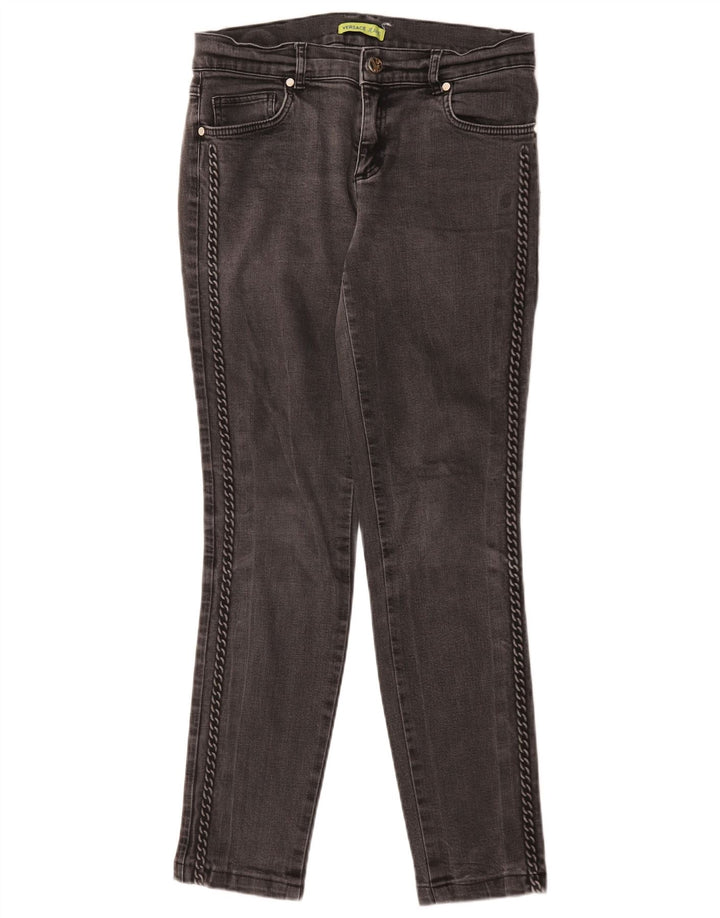 Versace Womens Slim Jeans IT 42 Medium W30 L29 Grey Cotton