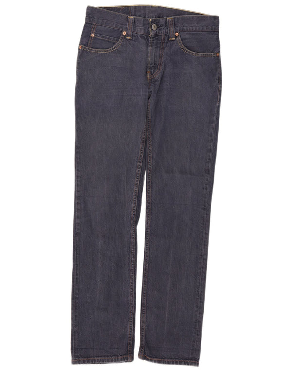 Levi's Mens 511 Slim Jeans W31 L32 Navy Blue Cotton