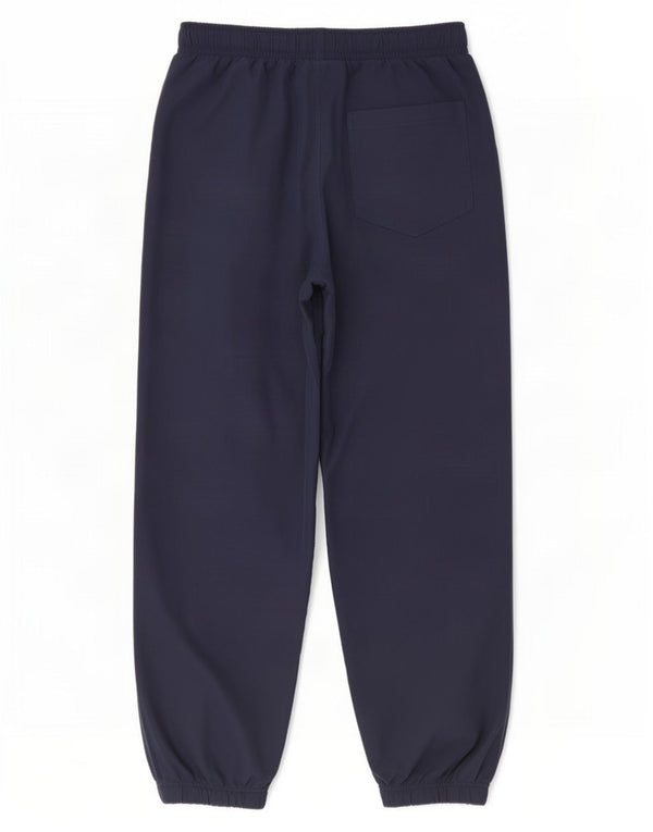Nike Mens Tracksuit Trousers Joggers Large Navy Blue Polyester
