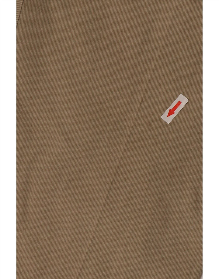 Wrangler Mens Straight Cargo Trousers W36 L27 Beige Cotton