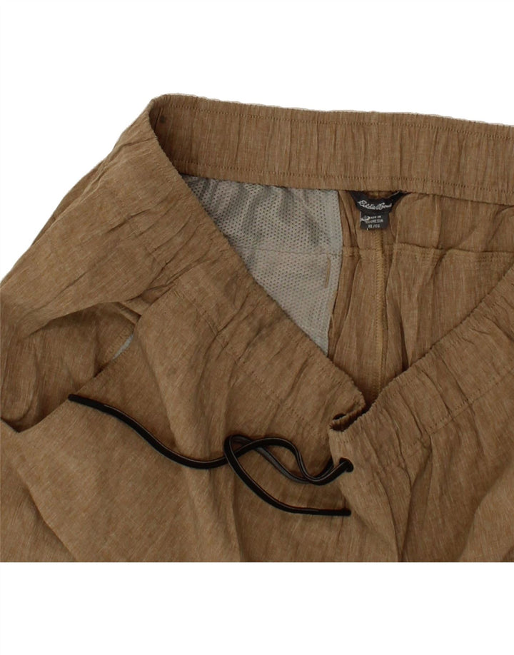 EDDIE BAUER Mens Big & Tall Swimming Shorts XL  Brown Polyester Vintage Eddie Bauer and Second-Hand Eddie Bauer from Messina Hembry 