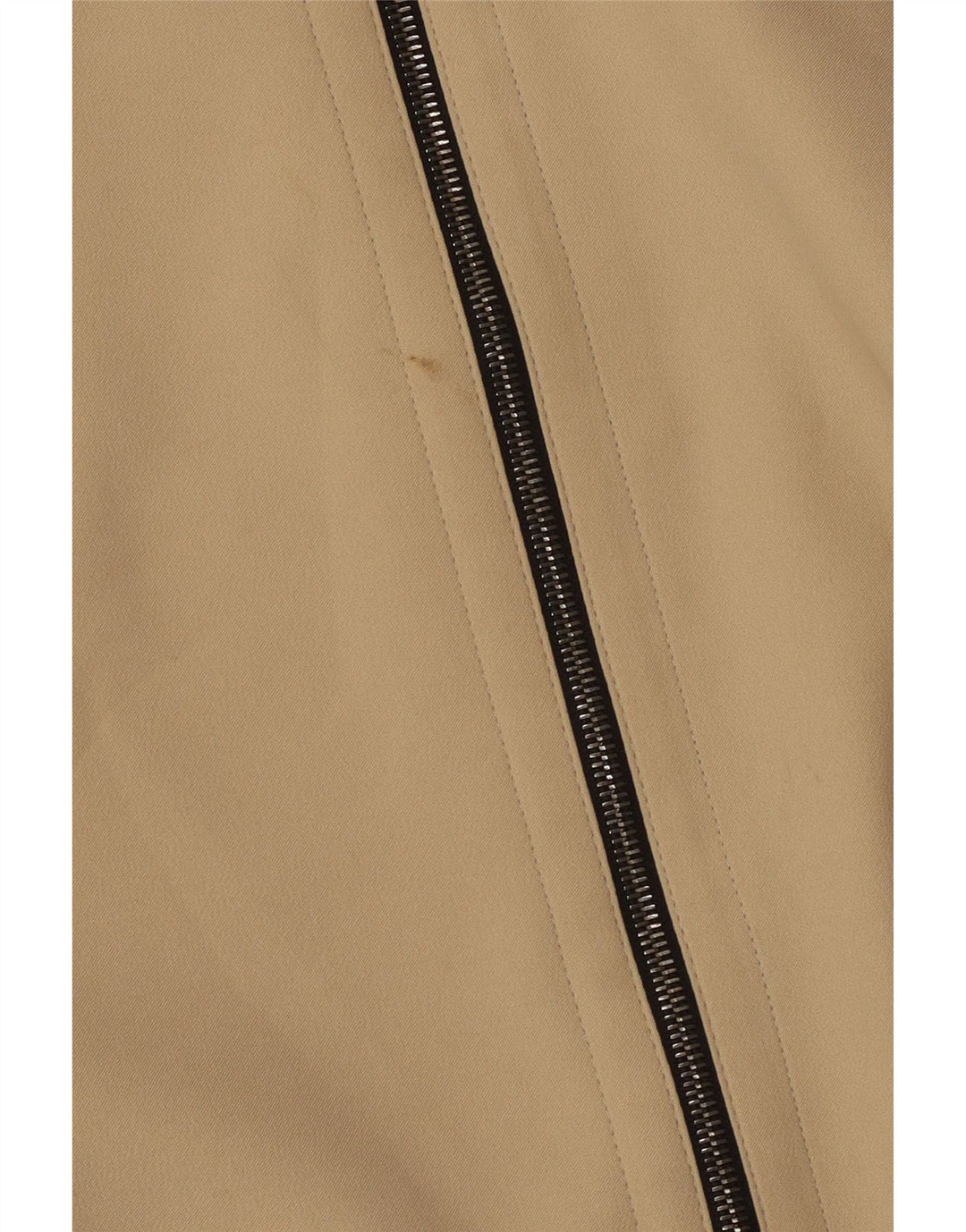 Calvin Klein Womens Overcoat EU 42 Large Beige Polyester
