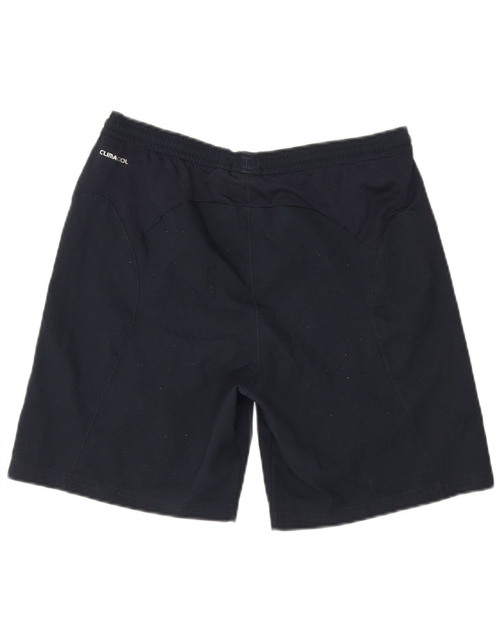 Adidas Boys Climacool Sport Shorts 13-14 Years Navy Blue Polyester