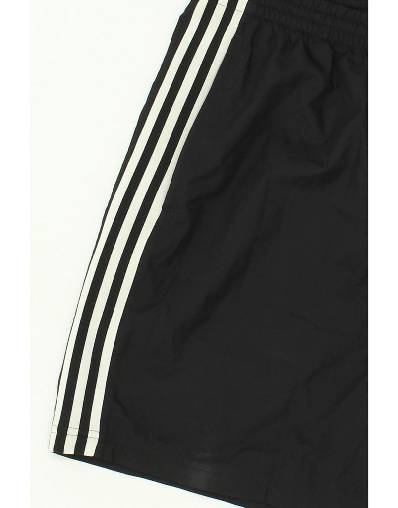 ADIDAS Mens Sport Shorts XL Black Polyester | Vintage Adidas | Thrift | Second-Hand Adidas | Used Clothing | Messina Hembry 