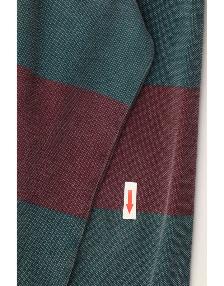 Crew Clothing Mens Zip Neck Sweatshirt Jumper 2XL Multicoloured Striped