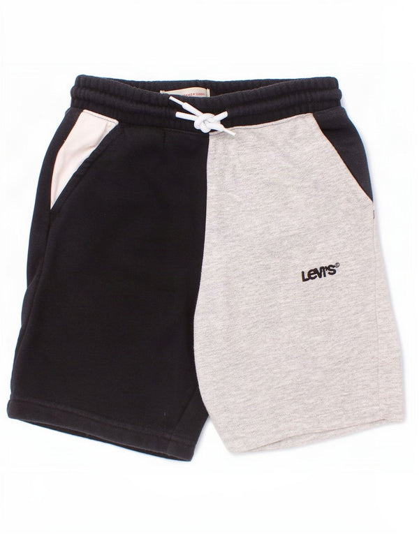 Levi's Boys Sport Shorts 5-6 Years Black Colourblock Cotton