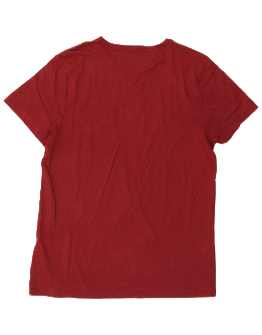 Tommy Hilfiger Mens Graphic T-Shirt Top Small Red Cotton