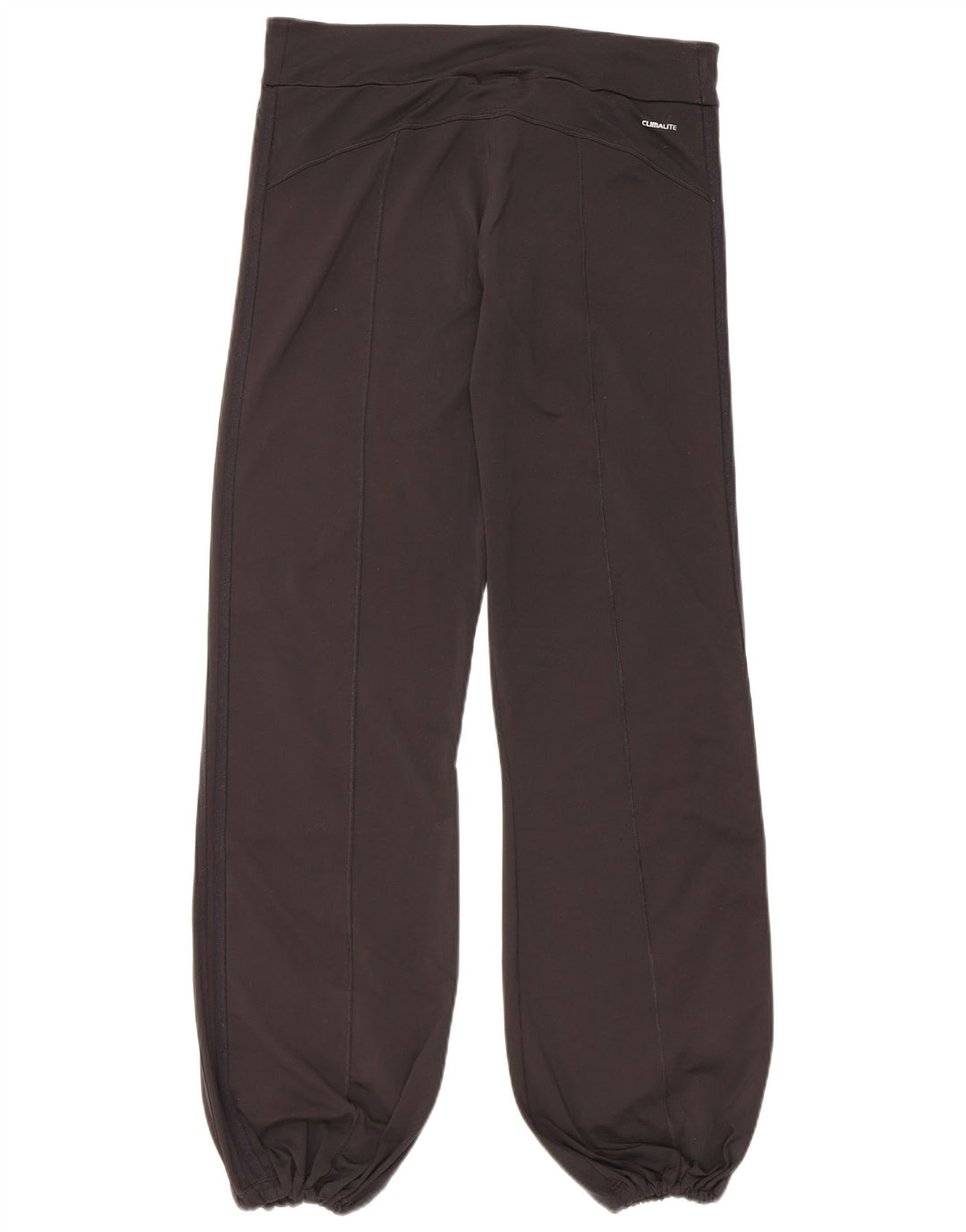 Adidas Womens Climalite Tracksuit Trousers Joggers UK 14 Medium Black