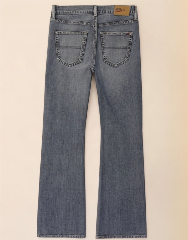 Tommy Hilfiger Womens Manhattan Bootcut Jeans W34 L31 Blue Cotton