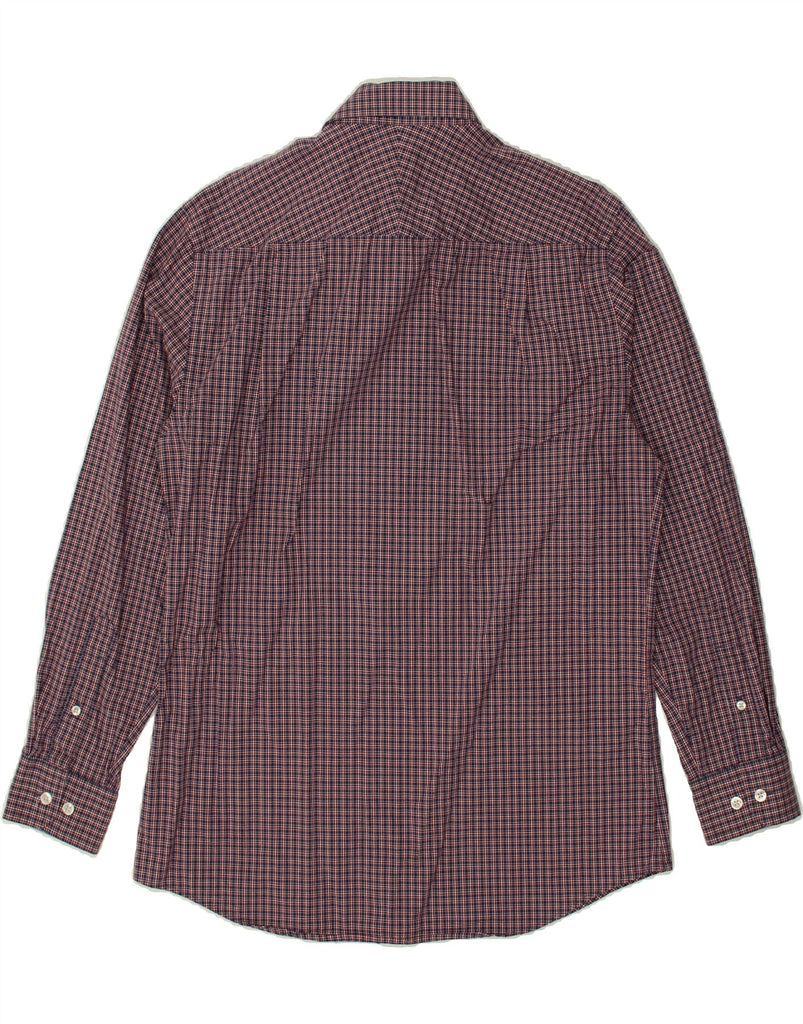 NAUTICA Mens Shirt Size 15 Medium Red Check Cotton | Vintage Nautica | Thrift | Second-Hand Nautica | Used Clothing | Messina Hembry 