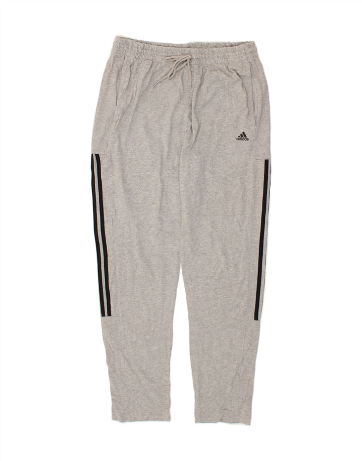 ADIDAS Womens Tracksuit Trousers UK 16 Large  Grey Cotton Vintage Adidas and Second-Hand Adidas from Messina Hembry 