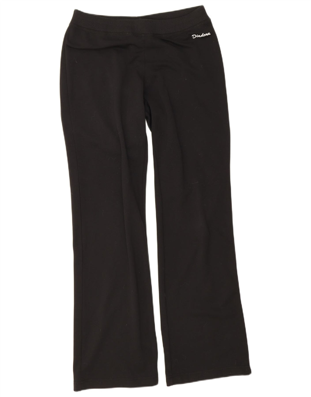 Diadora Womens Tracksuit Trousers UK 12 Medium  Black Polyester