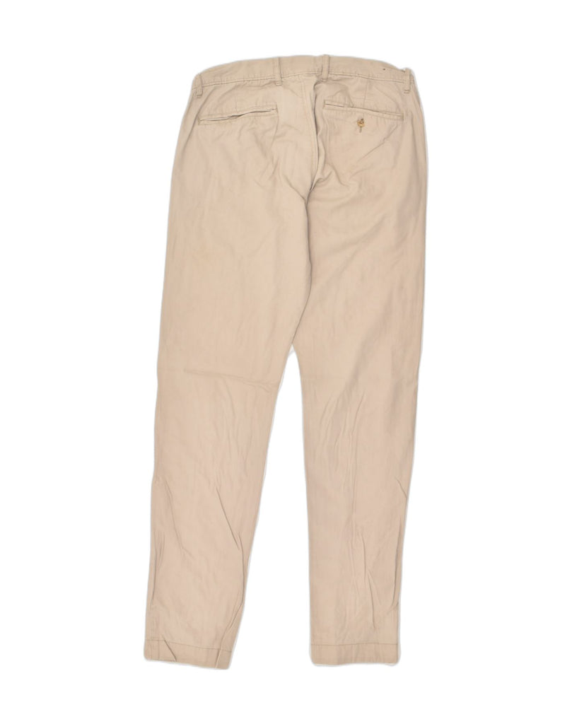 J. CREW Mens Slim Chino Trousers W30 L32  Beige Cotton | Vintage J. Crew | Thrift | Second-Hand J. Crew | Used Clothing | Messina Hembry 