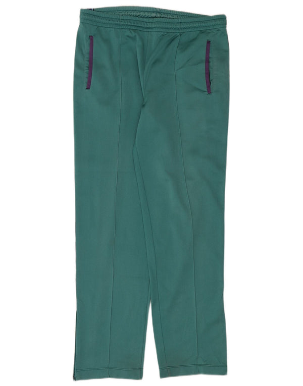 Asics Mens Graphic Tracksuit Trousers IT 50 Medium Green Polyamide