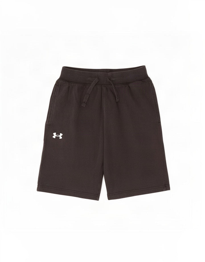 Under Armour Mens Sport Shorts Small Black Cotton