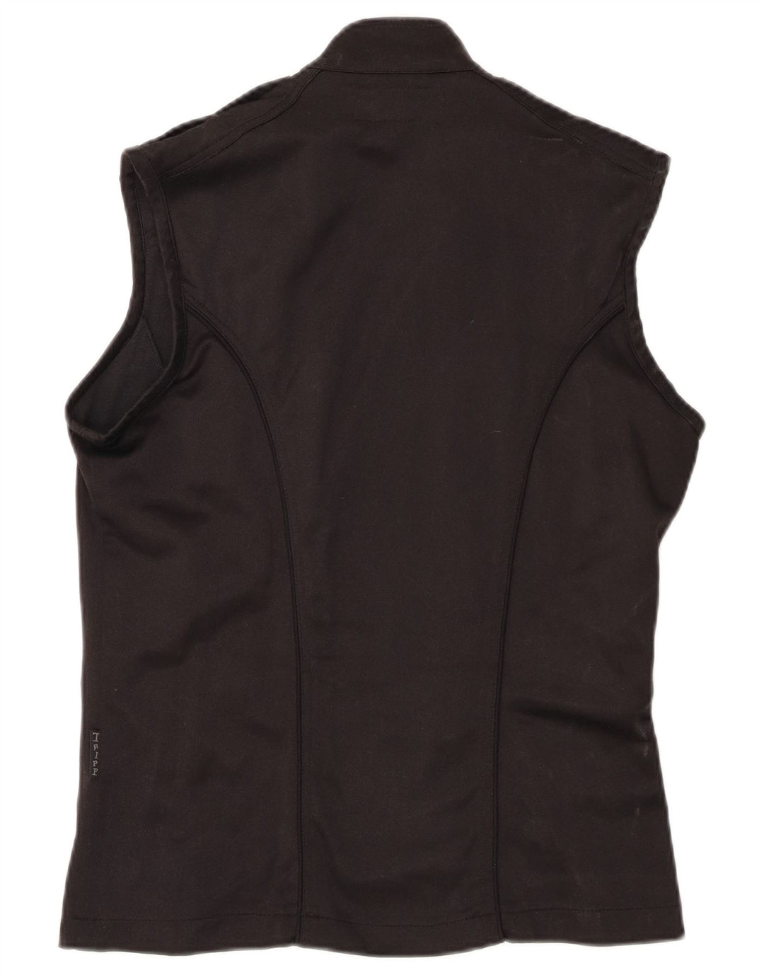 Tripp NYC Mens Biker Waistcoat Small Black