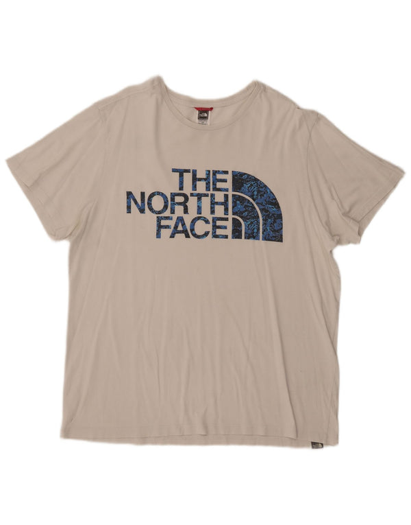 THE NORTH FACE Mens Graphic T-Shirt Top Large White