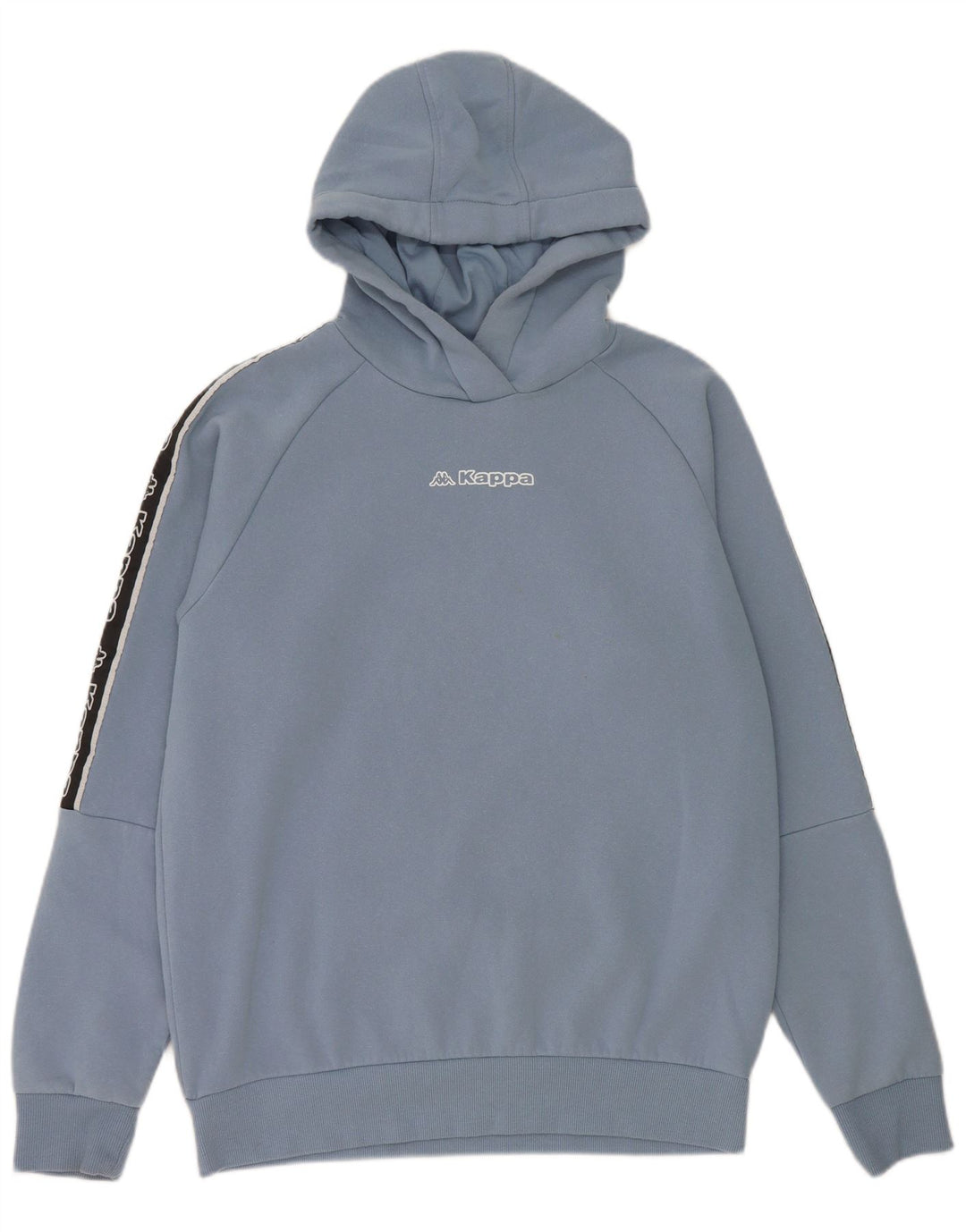Kappa Mens Graphic Hoodie Jumper Medium Blue