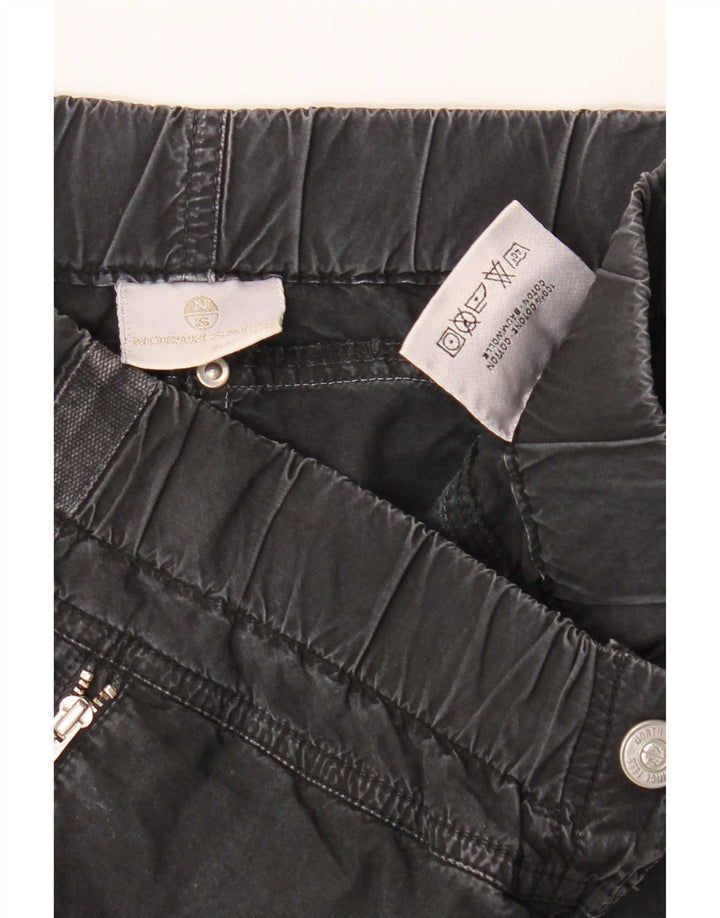 North Sails Womens Joggers Casual Trousers IT 42 Medium W32 L27 Black