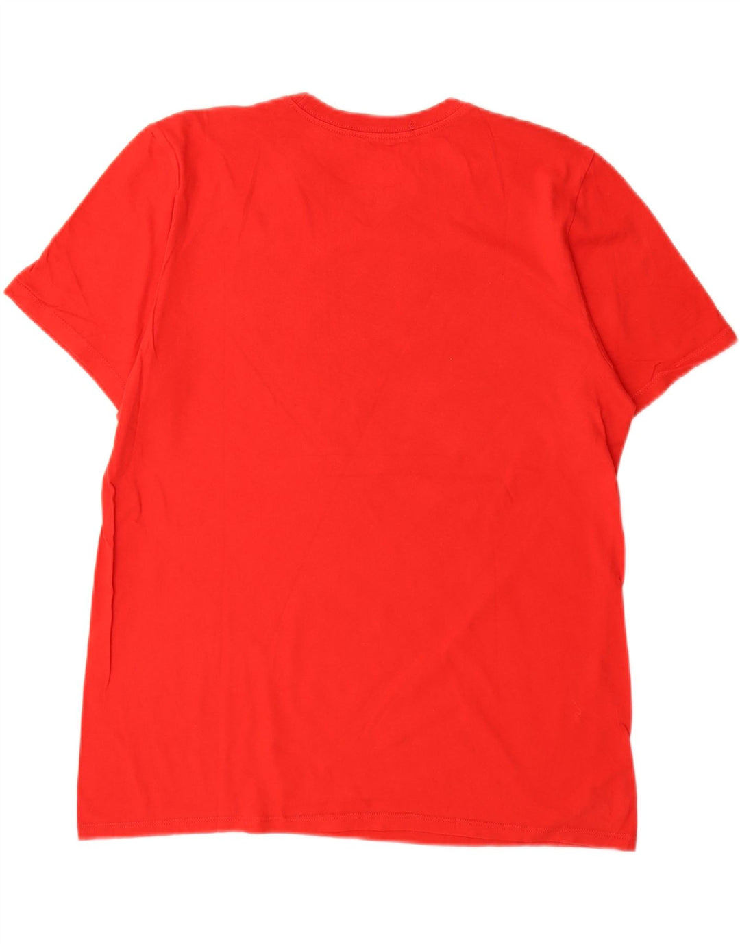 Nike Mens Athletic Cut Graphic T-Shirt Top Large Red Cotton