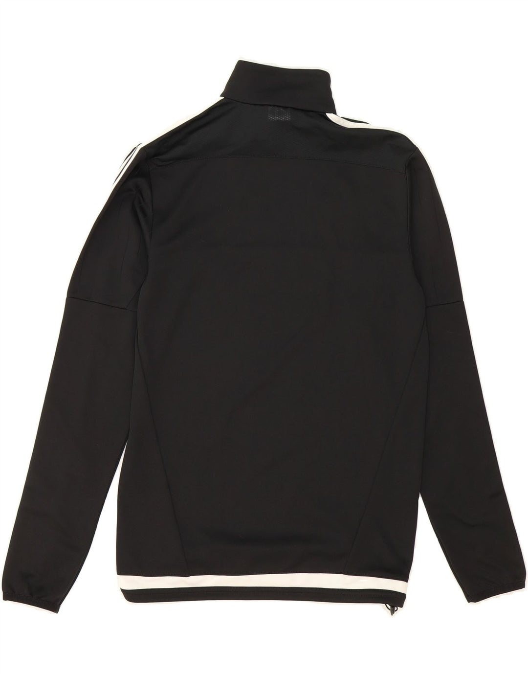 ADIDAS Mens Climacool Zip Neck Pullover Tracksuit Top XS Black Polyester Vintage Adidas and Second-Hand Adidas from Messina Hembry 