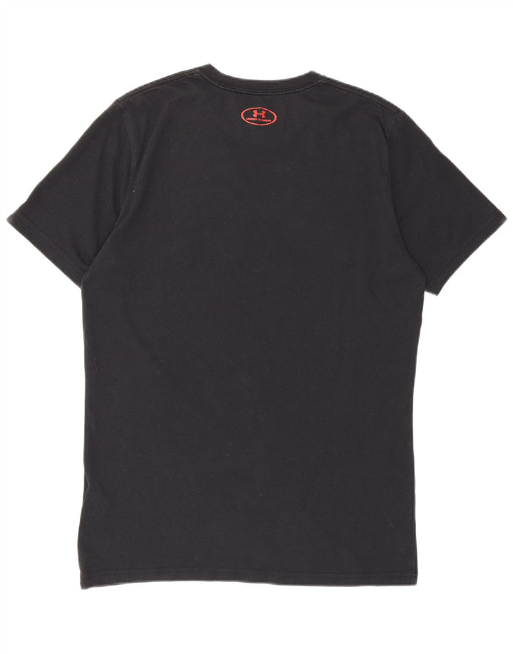 Under Armour Mens Graphic T-Shirt Top Small Black Cotton