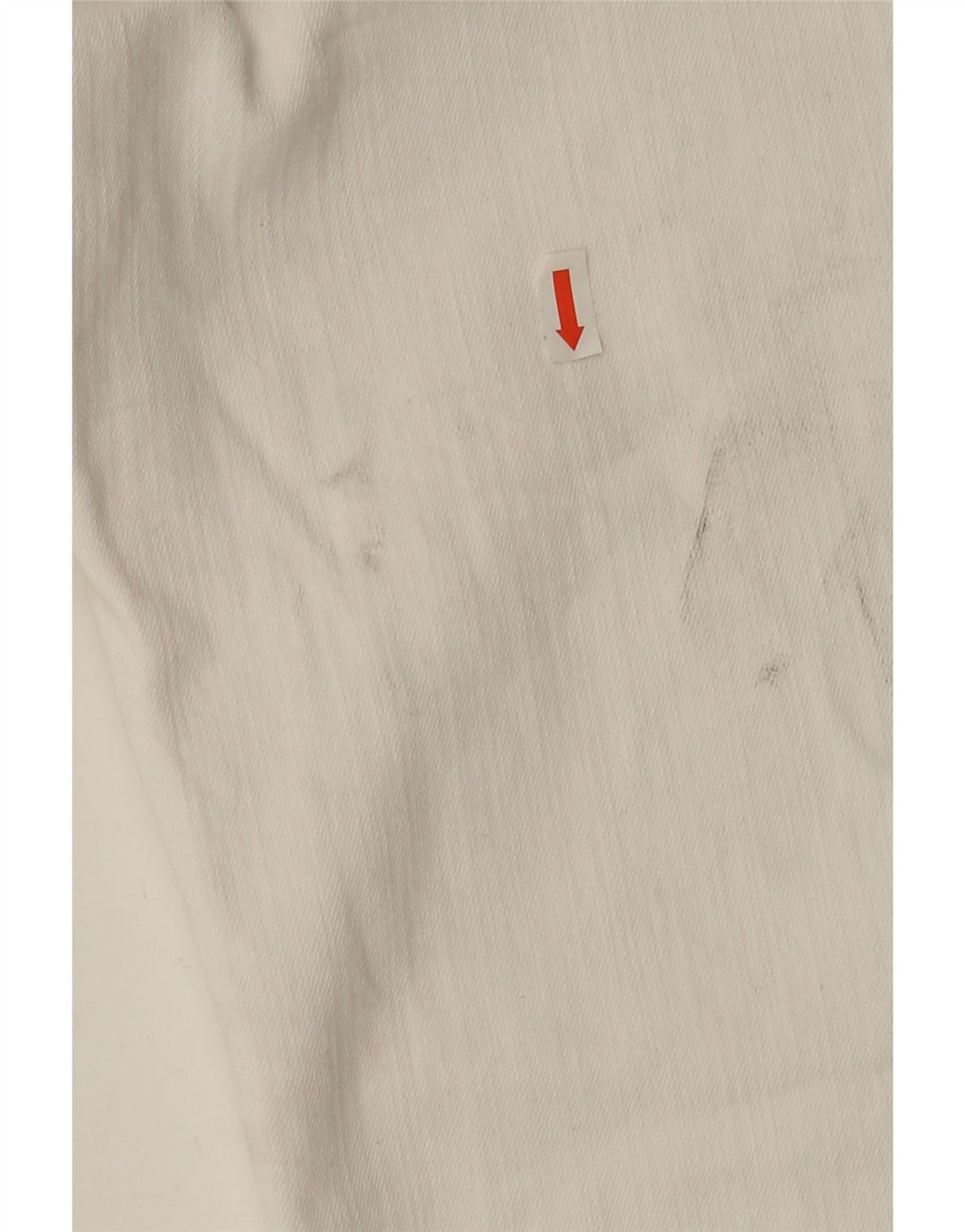 Zara Womens Crop Bootcut Jeans EU 38 Small W28 L26 White Cotton