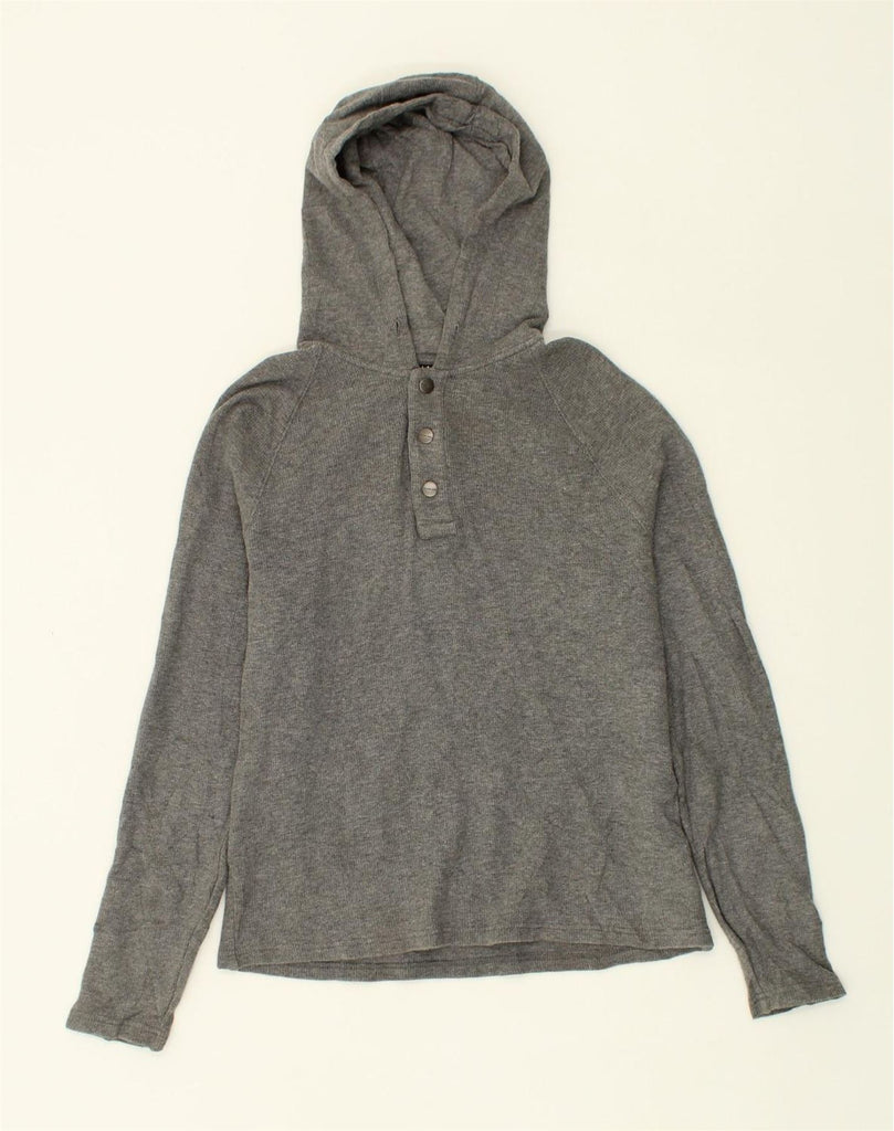 MICHAEL KORS Mens Hoodie Jumper Small Grey Cotton | Vintage Michael Kors | Thrift | Second-Hand Michael Kors | Used Clothing | Messina Hembry 