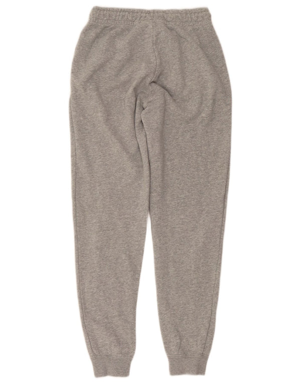 Nike Mens Crop Tracksuit Trousers Joggers XS Grey Flecked Cotton