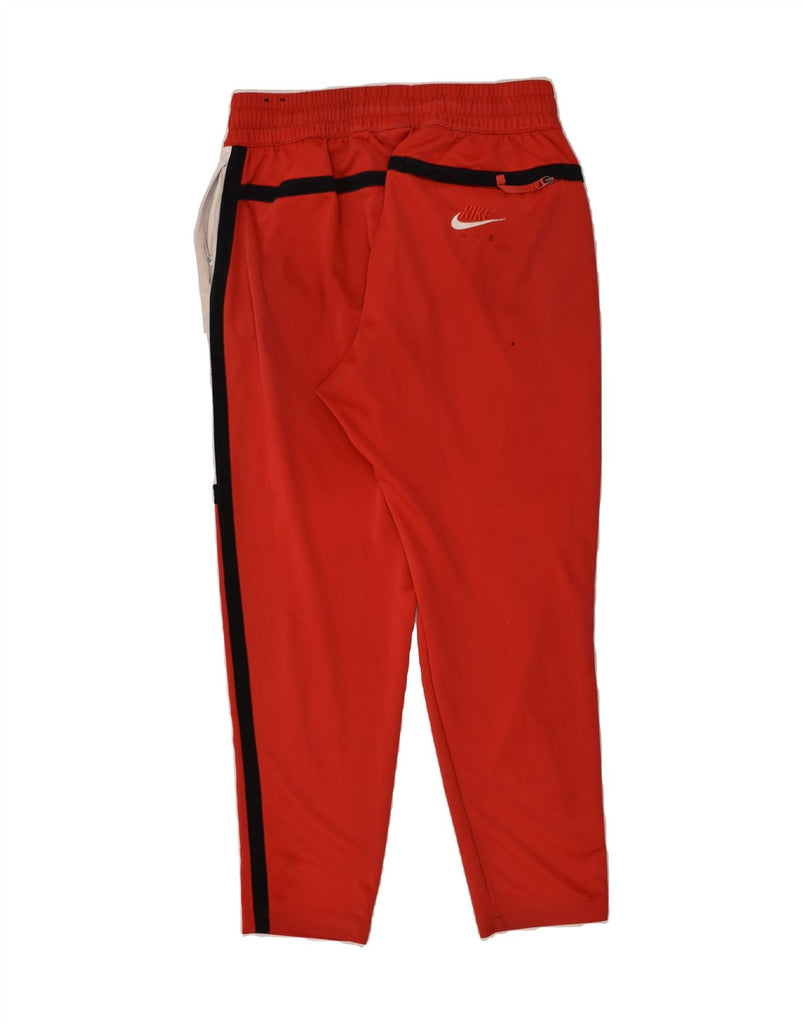 NIKE Mens Graphic Tracksuit Trousers Joggers XL Red Polyester | Vintage Nike | Thrift | Second-Hand Nike | Used Clothing | Messina Hembry 