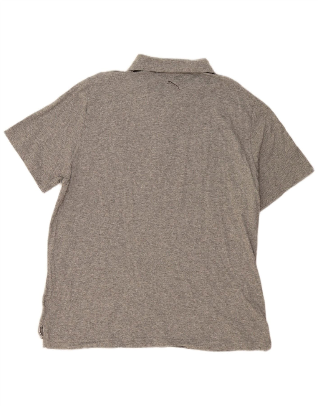 PUMA Mens Polo Shirt XL Grey Colourblock