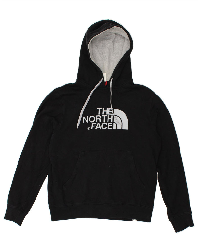 THE NORTH FACE Mens Graphic Hoodie Jumper Medium Black Cotton | Vintage The North Face | Thrift | Second-Hand The North Face | Used Clothing | Messina Hembry 