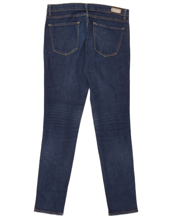 ZARA Womens Slim Jeans EU 36 XS W26 L29 Blue Cotton