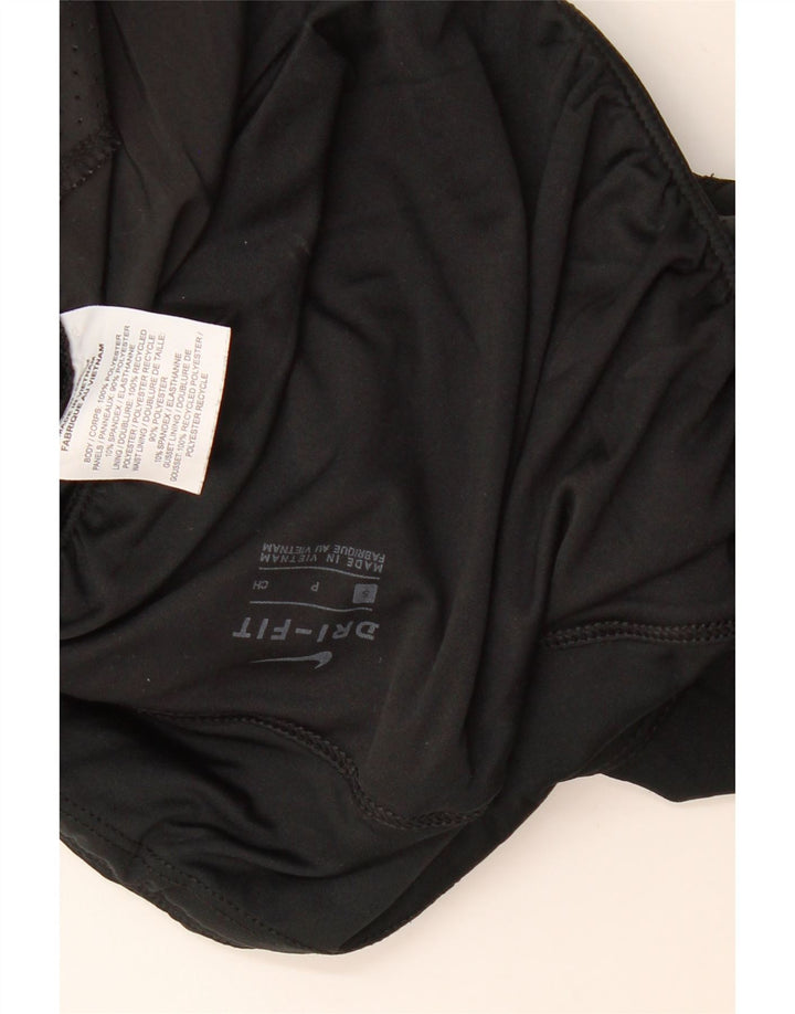 Nike Womens Dri Fit Sport Shorts UK 10 Small Black Polyester