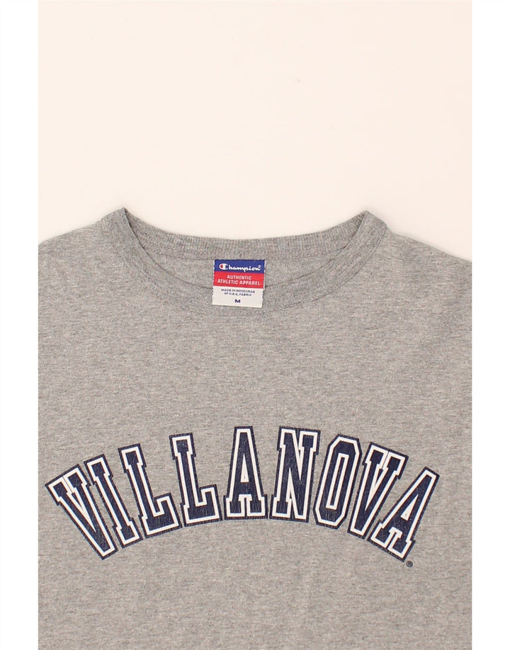 CHAMPION Mens Graphic T-Shirt Top Medium Grey Cotton Vintage Champion and Second-Hand Champion from Messina Hembry 
