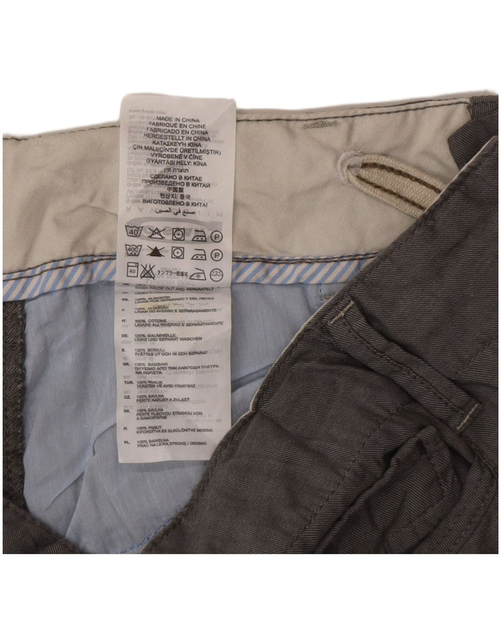 G-Star Womens Cargo Skirt W28 Medium Grey Cotton