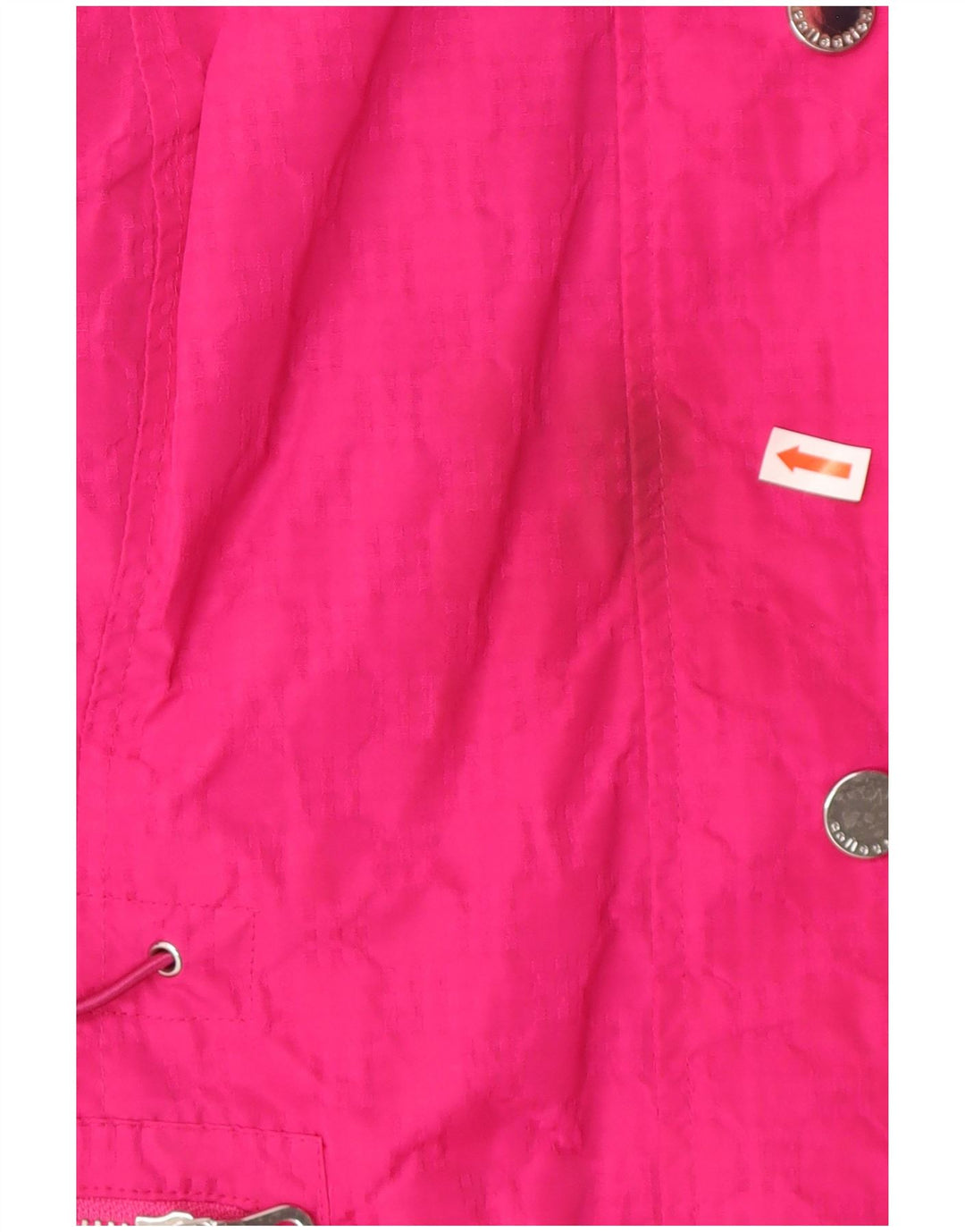 Marks & Spencer Womens Hooded Rain Jacket UK 18 XL Pink Polyester