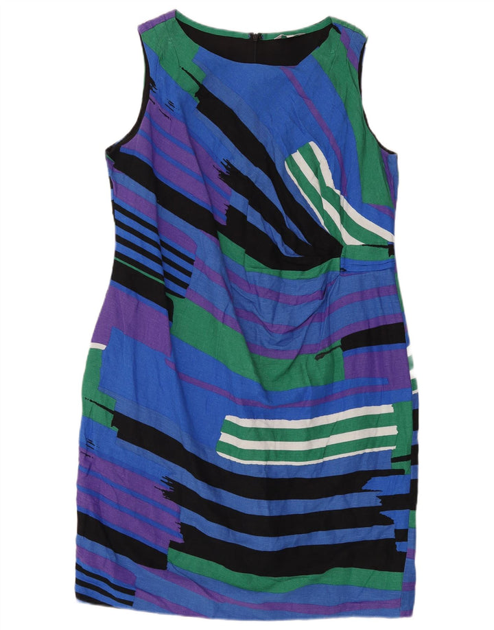 Marks & Spencer Womens Per Una Sheath Dress UK 20 2XL Multicoloured Striped