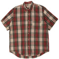 BENETTON Mens Short Sleeve Shirt Large Multicoloured Check
