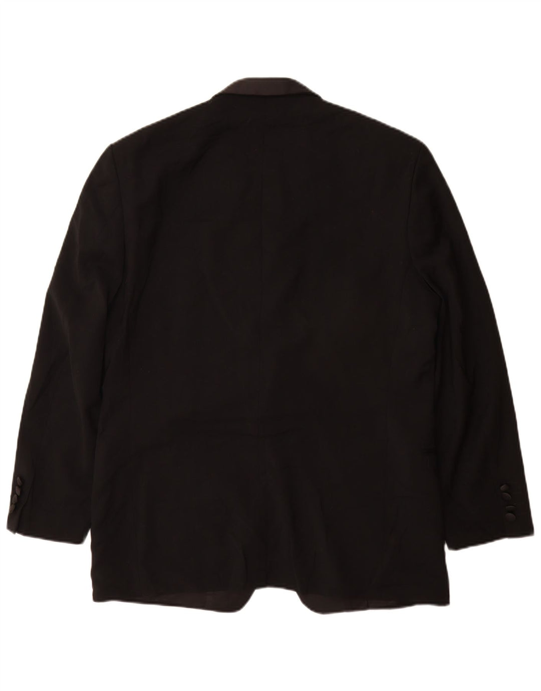 Pierre Cardin Mens 1 Button Blazer Jacket UK 40 Large Black Wool