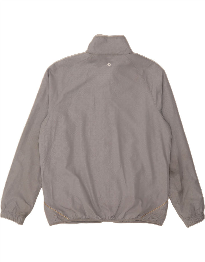NIKE Mens Graphic Tracksuit Top Jacket Large Grey Polyester Vintage Nike and Second-Hand Nike from Messina Hembry 