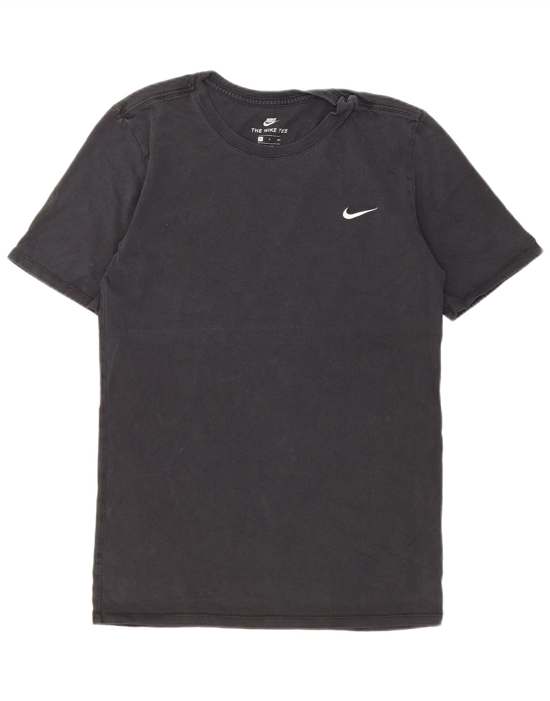 Nike Mens Athletic Cut T-Shirt Top Small Black Cotton